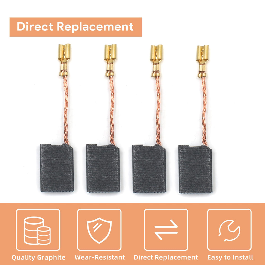 GEARLINTON 402874-07 Carbon Brush Replacement, 4 Pack