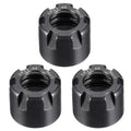 uxcell 3pcs Clamping ER11M(M13) Collet Clamping Nuts for CNC Milling Chuck Holder Lathe