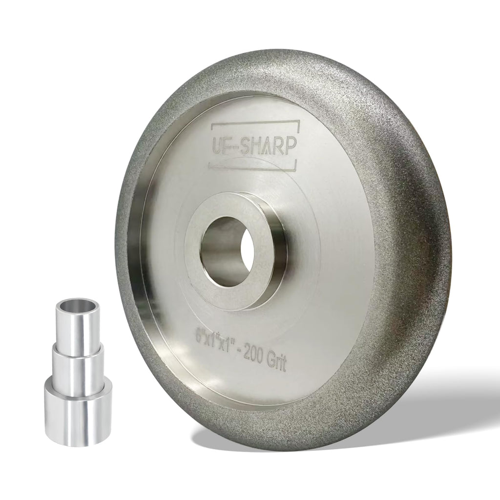 UF-Sharp Diamond Serration Grinding Wheel, 1 inch, 200 Grit