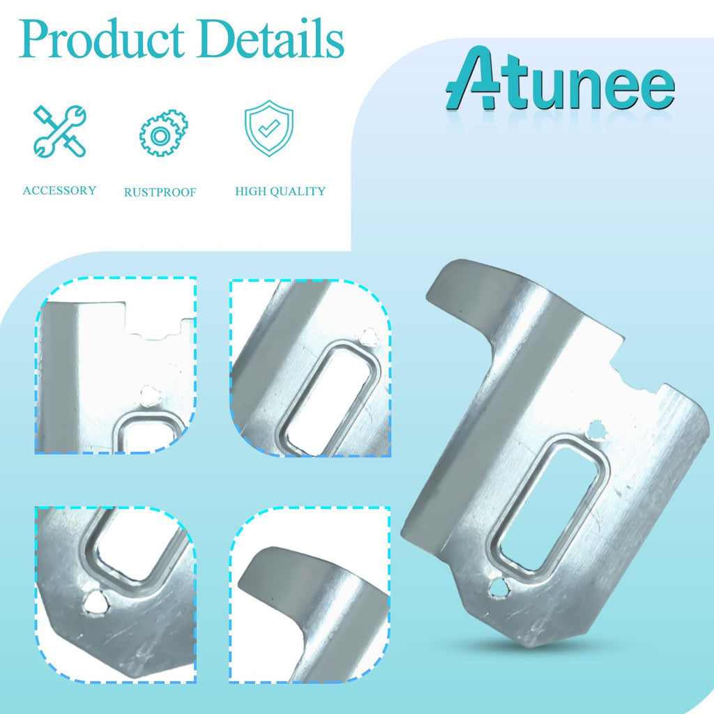 Atunee TS410 Muffler Exhaust Cooling Plate for TS420 TS480 TS500 Cut-Off Saw with Muffler Gasket Screw Replace 0000 141 3200 4238 149 0600
