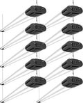 BBOUNDER 10 Pack 4FT LED Shop Light, 6500K, 40W=250W, 4400LM, 4 Linkable
