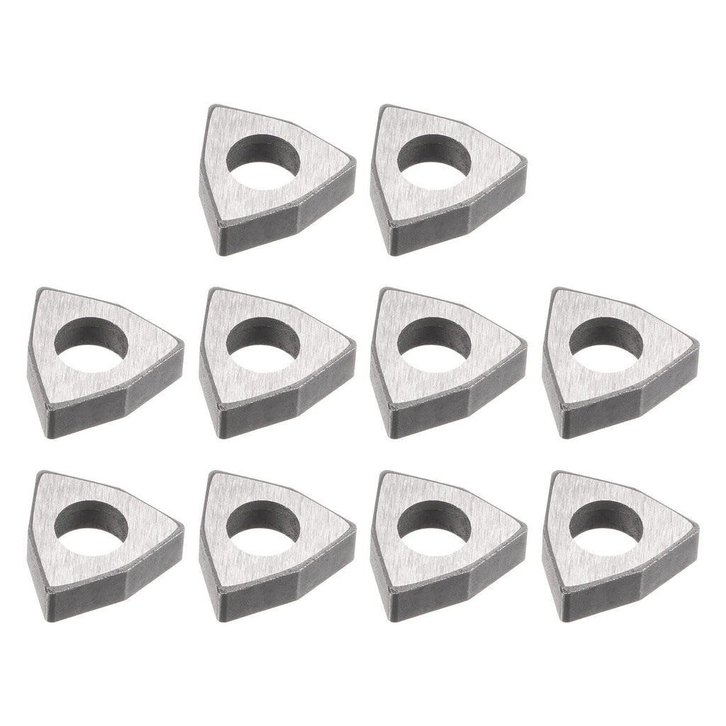 uxcell Carbide Insert Seat Shim MW0804 Turning Tool Thread Lathe Shim Seats 10Pcs
