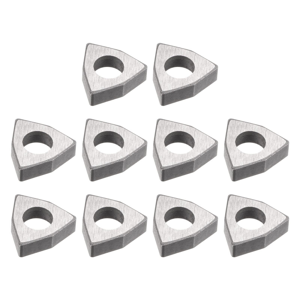 uxcell Carbide Insert Seat Shim MW0804 Turning Tool Thread Lathe Shim Seats 10Pcs