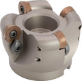 CME 3" Round Insert Face Mill, 1" Arbor, 4 Fl, RCKT1606, 4 pcs