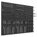 Peg Board Kit, Includes Pegboard and Accessories,with Hooks and Bins,Peg Board Wall Organizer for Office,Ornaments
