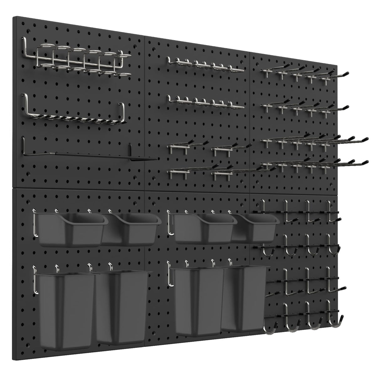 Peg Board Kit, Includes Pegboard and Accessories,with Hooks and Bins,Peg Board Wall Organizer for Office,Ornaments