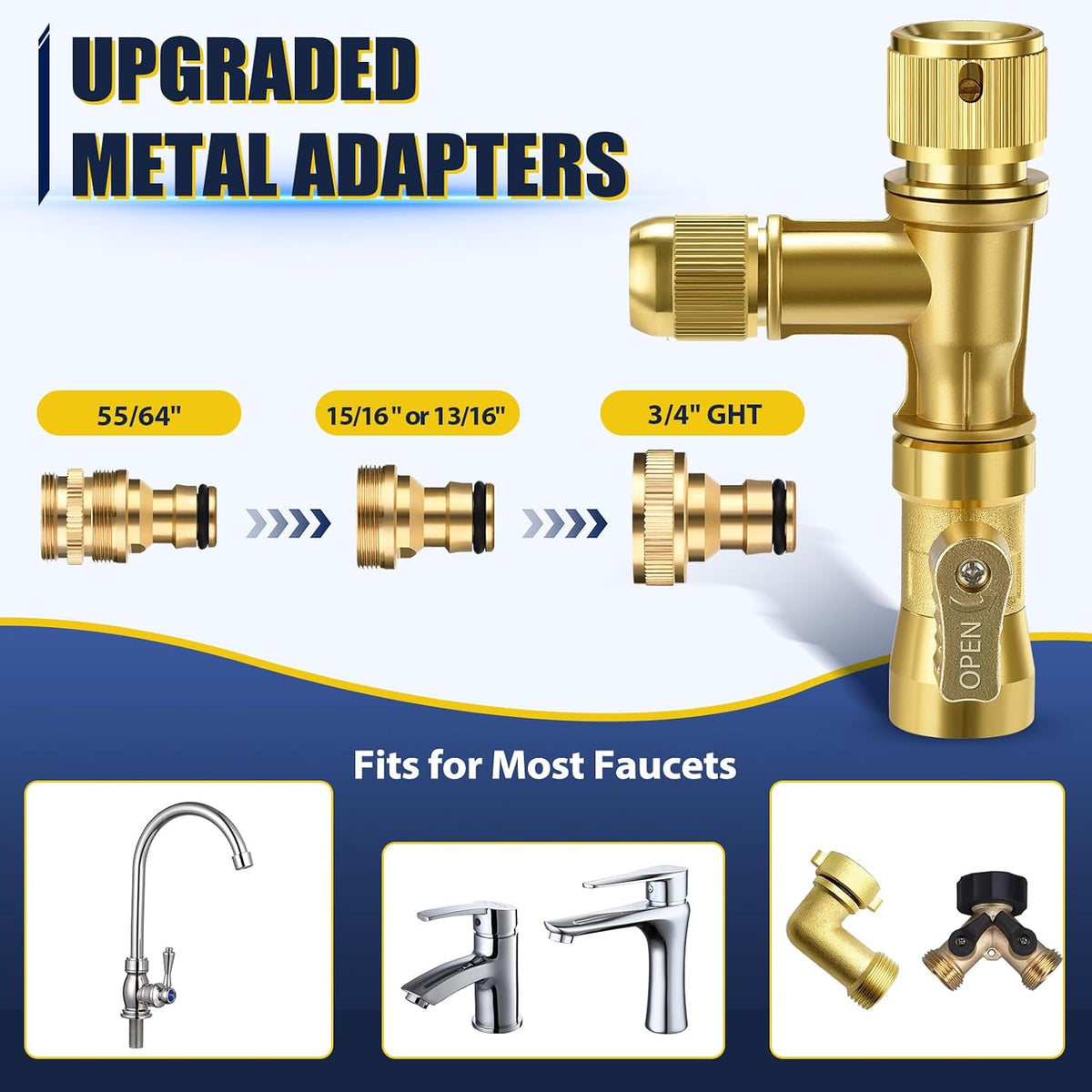 Gravel Vacuum for Aquarium Water Changer Fish Tank Cleaning Tools, Siphon Universal Quick Pump Aquarium Water