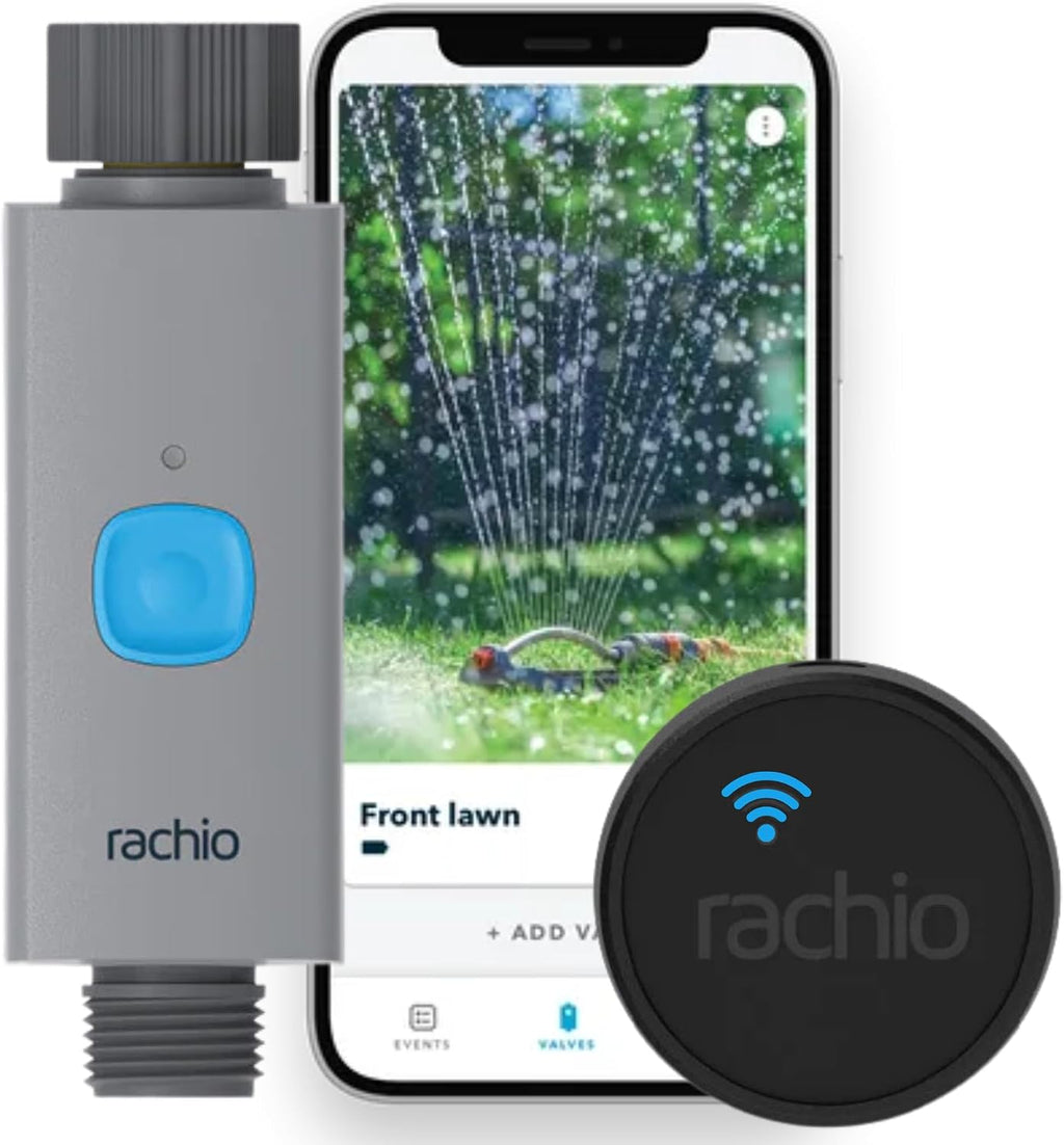 Smart Hose Timer: App-Controlled Faucet Timer. 1 Valve + 1 WiFi Hub | Quick Install & Scheduling, App Control