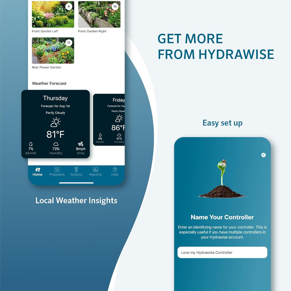 PRO-HC WiFi Sprinkler Controller, 12 Zone Smart Irrigation Timer | Indoor/Outdoor 12 station smart irrigation