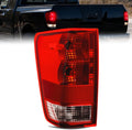 Nilight Taillight Assembly Compatible with 2004-2015 Nissan Titan Red Lens