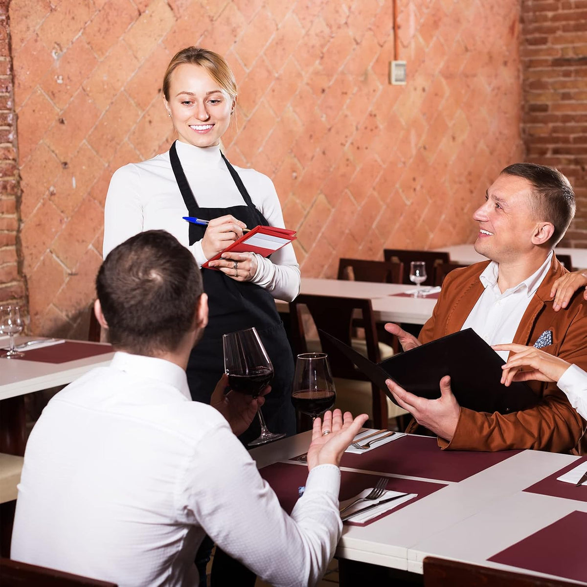40 PCS Server Books,Check Presenters for Restaurants for Waitress