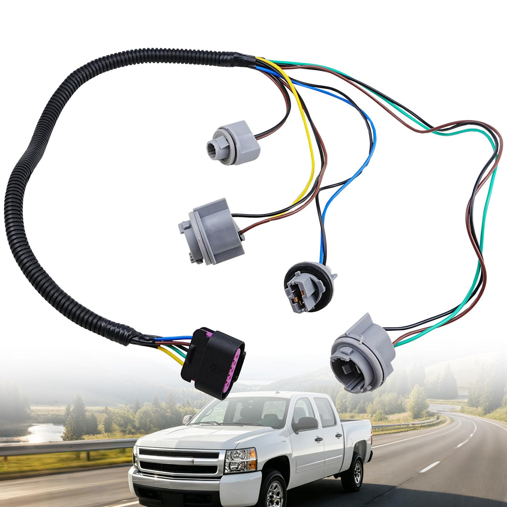 25862711 Rear Tail Light Lamp Socket Wiring Harness for Che-vy 2007-2014