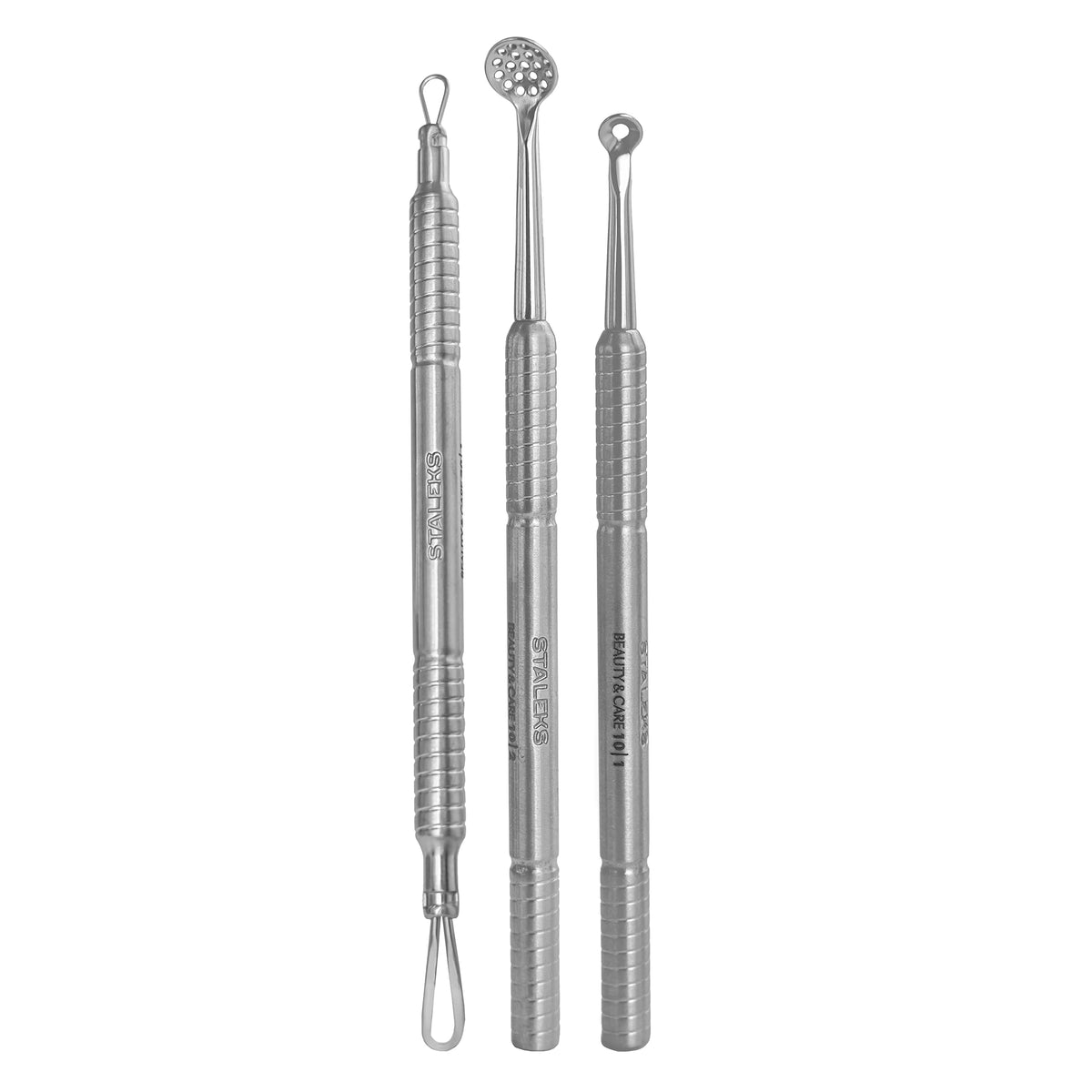 Beauty & Care Pimple Popper Tool Kit – Blackhead Remover Tools for Mechanical Cleansing – Pimple Extractor & Comedone
