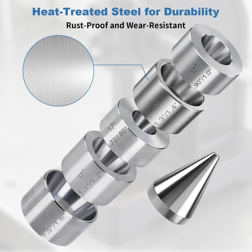 17 Degree Folding Die Set 5 Piece Folding Reduction Dies