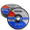 KSEIBI 651010 Grinding Wheels 10-Pack, 7" x 1/4" x 7/8"