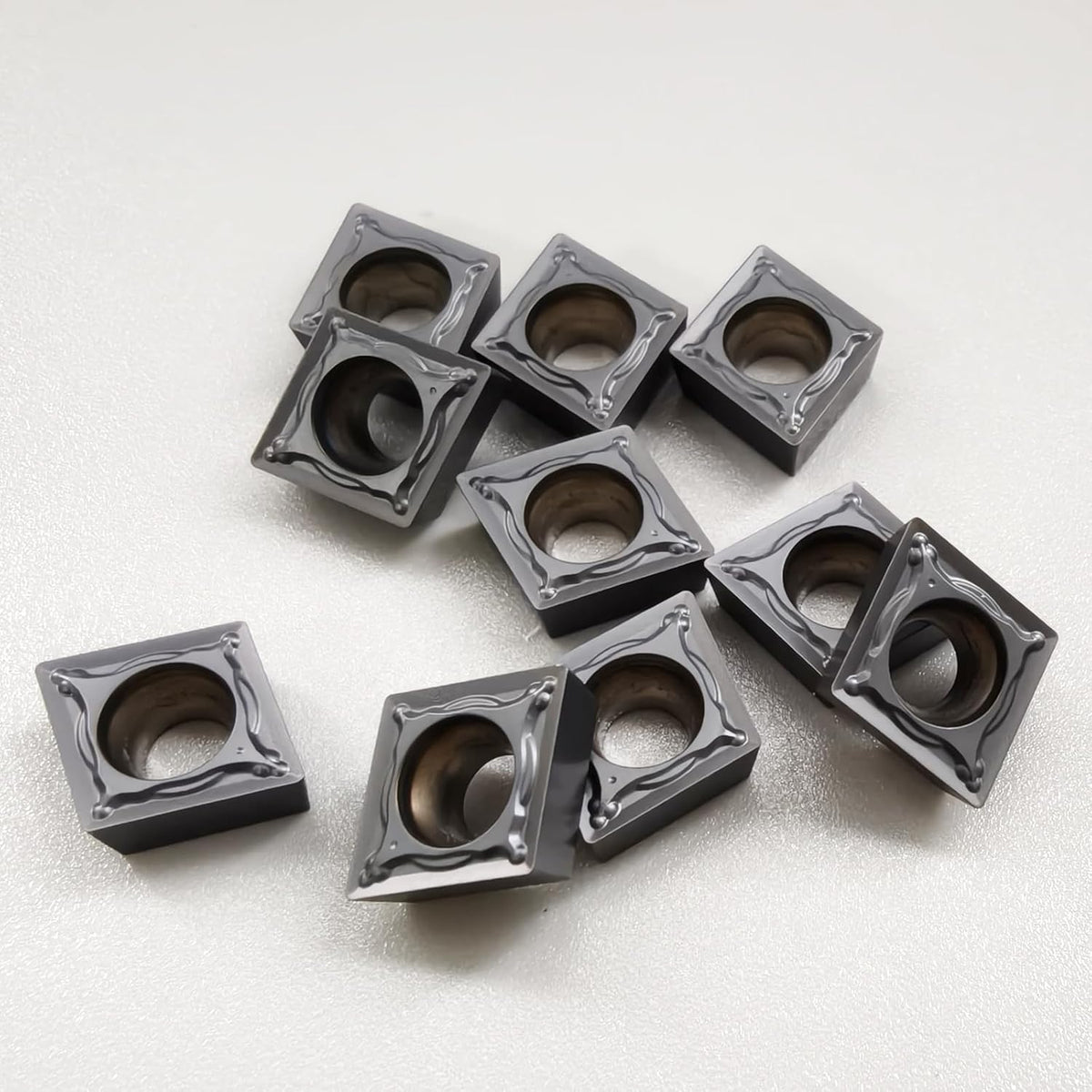 20PCS CCMT32.51 CCMT09T304-MM-CR6011 CNC Lathe Turning Insert for Stainless