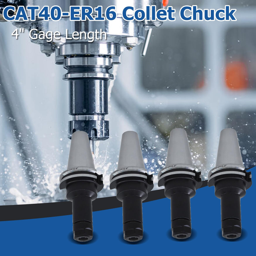 WFLNHB CAT40-ER16 Collet Chuck 4" Gage Length Boring Turning Holder