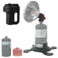 Portable Propane Heater For Outdoor, Fishing, Camping Either 1lb Propane Cylinder or ISO-Butane Adapted (PH001PRO)