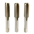 MaxTool M12x1.75 Hand Thread Tap Sets Including Taper+Plug+Bottom Metric HSS M2 Taps Set Pitch 1.75mm FULLY GROUND RIGHT HAND; HSM02W00R12