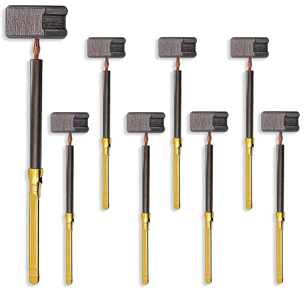 8 Pack 445861-03 445861-25 Replacement Electric Motor Carbon Brushes