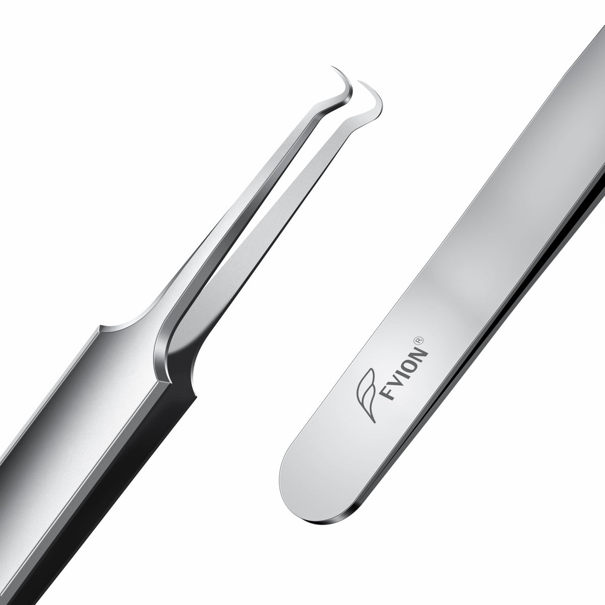 Blackhead Remover Tweezers, Professional Extraction Tools, Precision Angled Tip Comedone Extractor for Acne, Pimple &