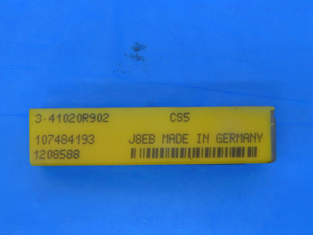 4PCS NEW KENNAMETAL 3.41020R902 CS5 TiN Coated Carbide Chamfer Inserts - MB8263RDT