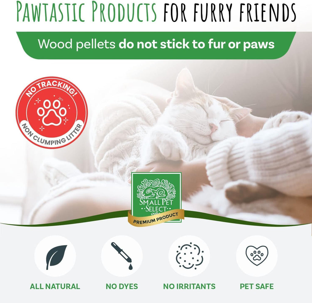 Pine Pellet Bedding for Rabbits & Guinea Pigs, 20 lb