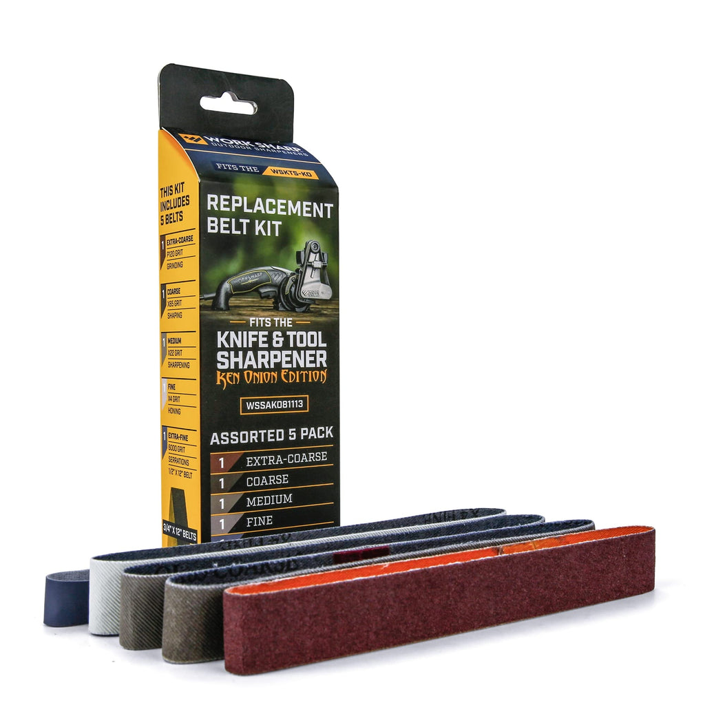 Work Sharp WSSAKO81113 Assorted Belt Kit