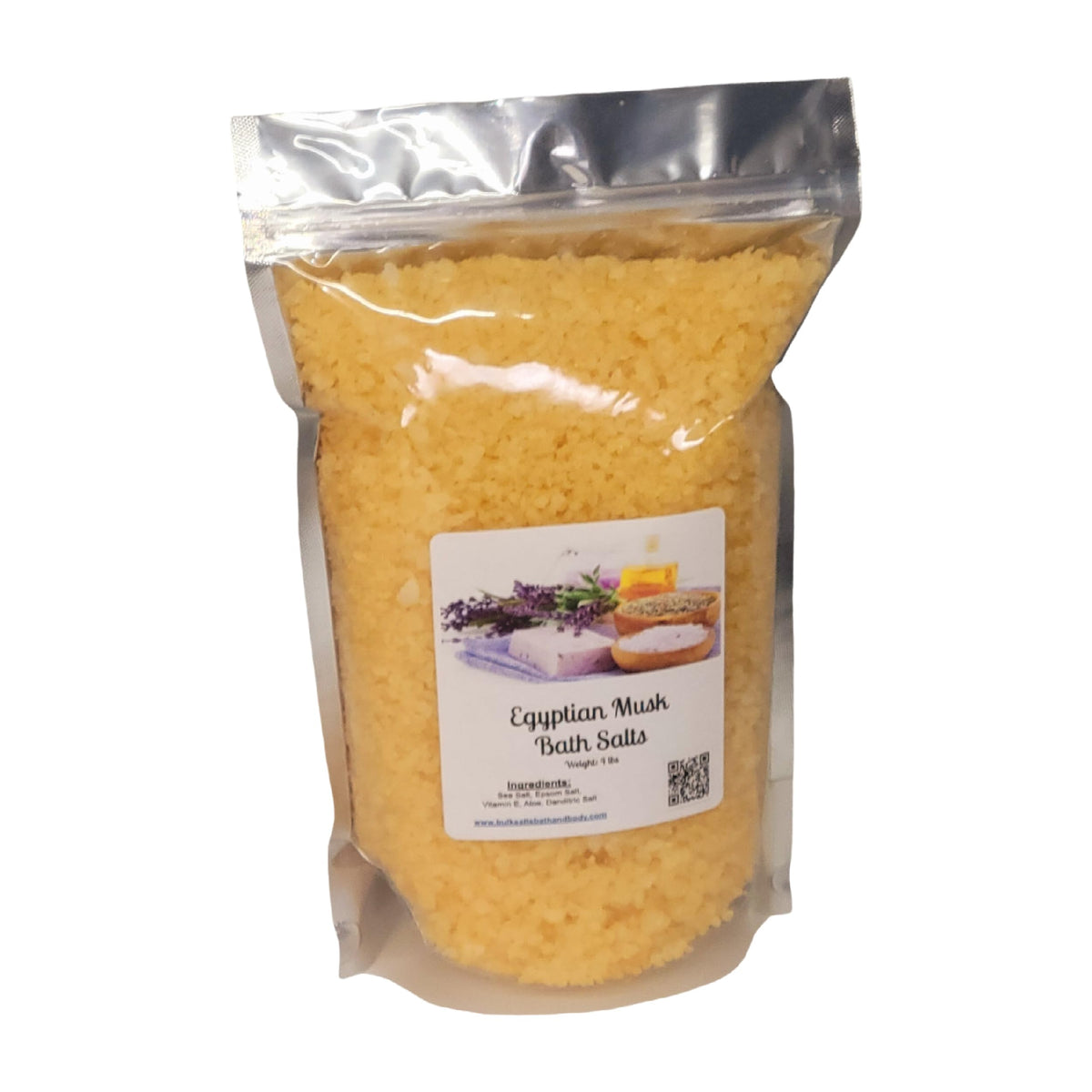 Egyptian Musk Scented Bath Salts: 4lb Bag