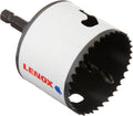 Lenox Speed Slot 1772954 Hole Saw, 2-1/2 in Dia, 1-1/2 in D Cutting, HSS Cutting Edge