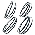 FOXBC 59-1/2" Bandsaw Blades 4 Pack, 1/4", 3/8" & 1/2" Widths, 6 & 14TPI