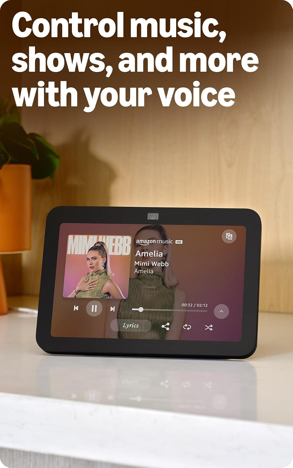 Like-New Amazon Echo Show 8, With Spatial Audio, Smart Home Hub, ideal for open living spaces, Designed for Alexa+