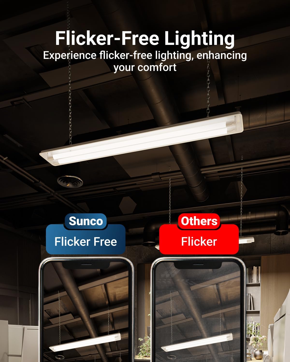 Sunco 6 Pack 4 Foot T8 LED Tube Light Bulbs, Ballast Bypass, 5CCT, 18W