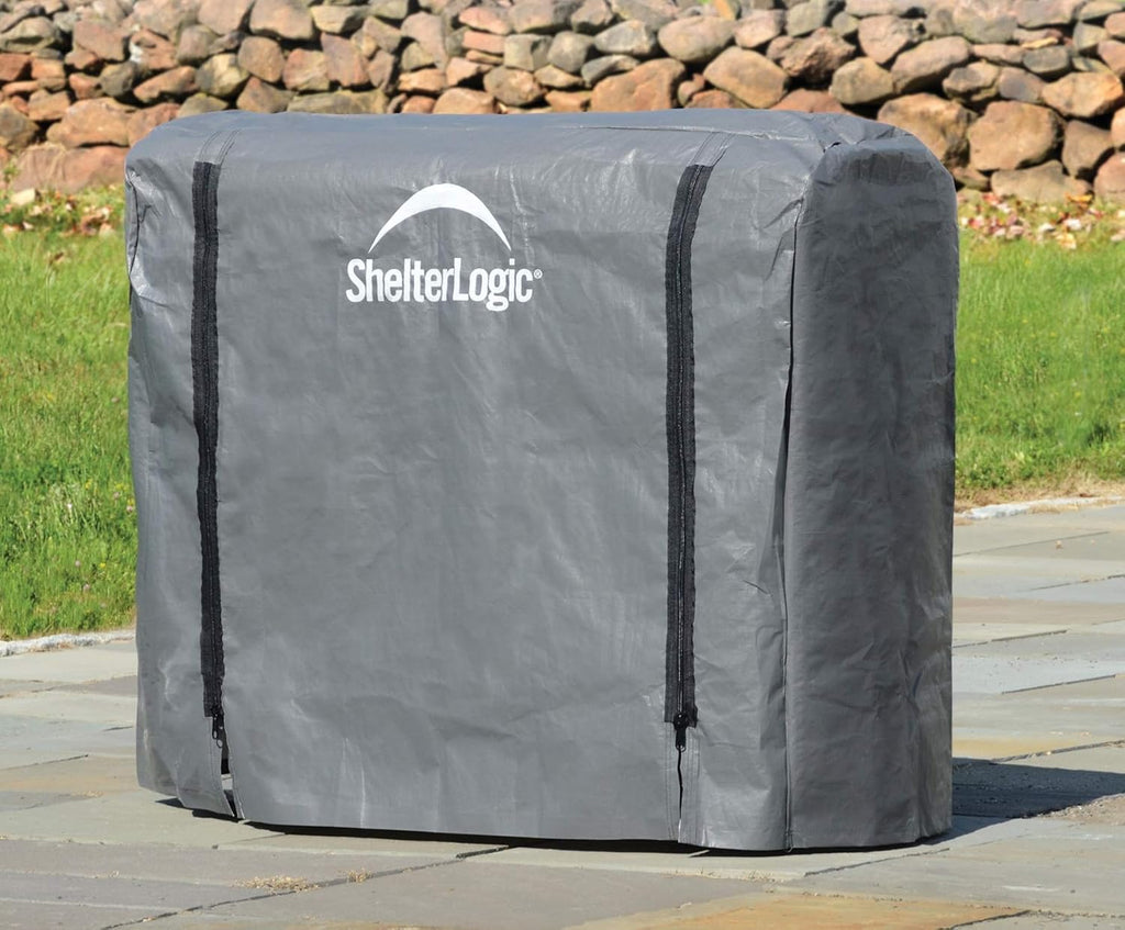 Firewood Rack-in-a-Box Universal Full Length Cover for Firewood Storage Racks, Fits Most 4-Feet Firewood Racks Size: