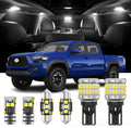 AENVTOL 11 Pieces Interior LED Light Kit + Back Up Bulb Reverse Lights Replacement for Toyota Tacoma 2016-2023 White LED Backup Light + Interior Bulb Package, Install Tool
