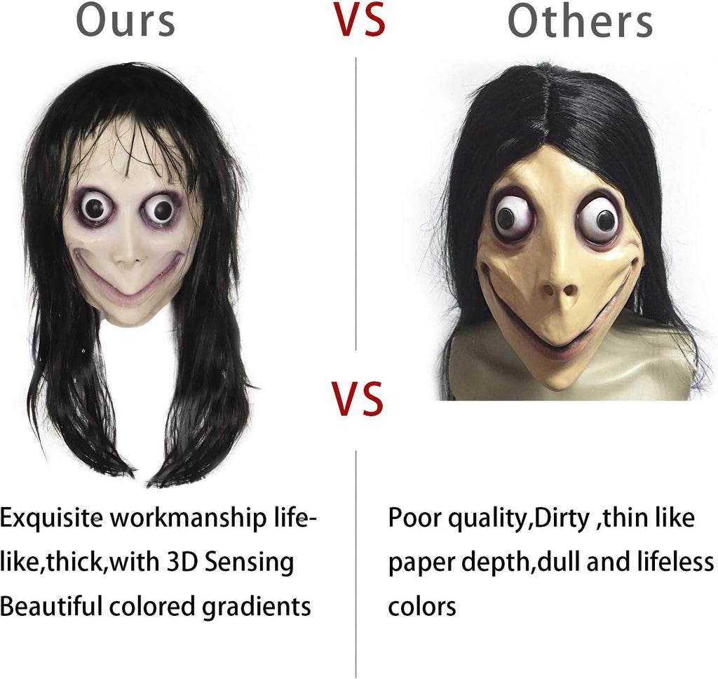 MOMO Mask for Adult Horror Devil Mask