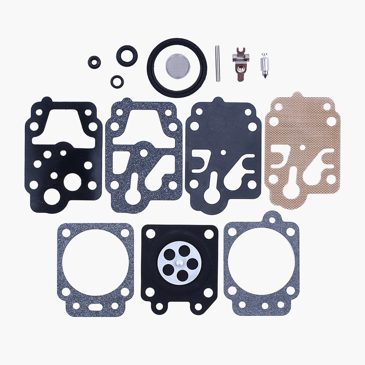 HAISHINE Carburetor Repair Kit for Honda GX25 GX35 HHB25 HHH25 Engine fit ECHO SRM260 SRM2601 SRM261 SRM2400 330 for Walbro K10-WYB K10-WYJ Carburetor Rebuild Gasket Kit