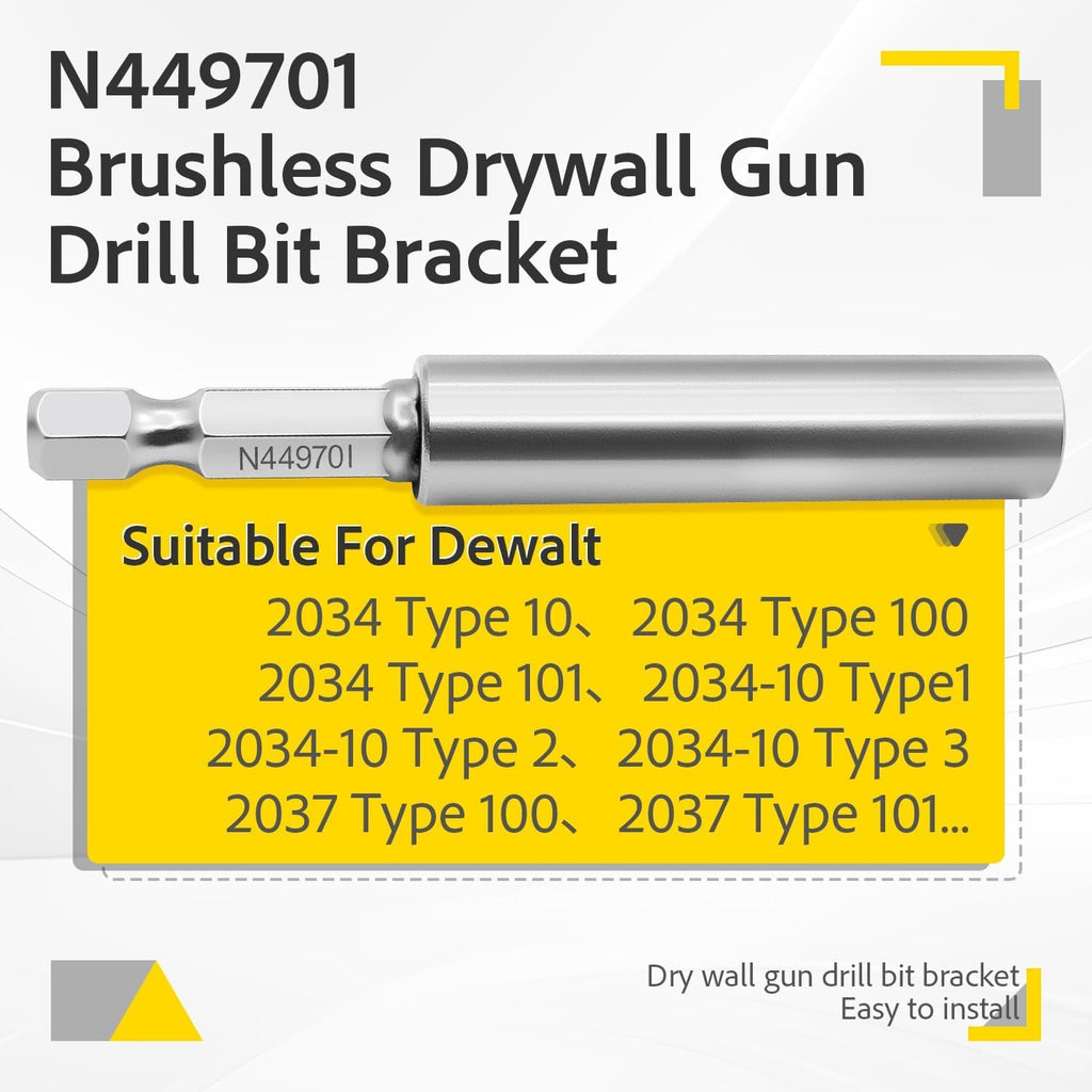 N435495 N449701 Nose Cone Bit Fits DeWalt DCF620 DCF620B screw gun Assembly