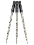 FTG USA 3 Pc #10 3/16" Replacement Tapered Drill Bit Only All Same Size Set