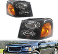 Headlight Compatible with Envoy 2002-2009 GM2502220 GM2503220