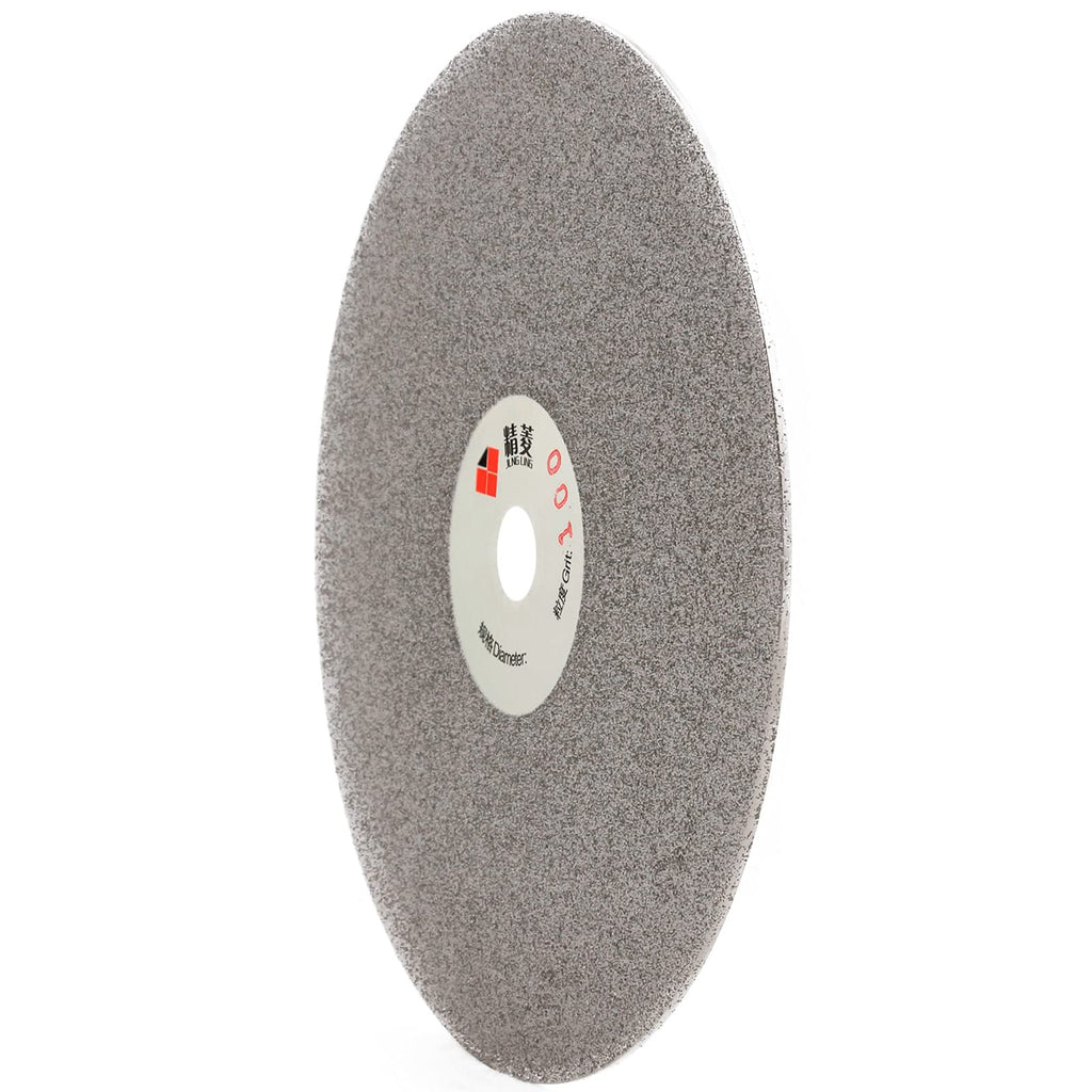 JINGLING 4" inch 100mm Diamond Flat Lap Disc Grinding Disk Grit 100 Coarse