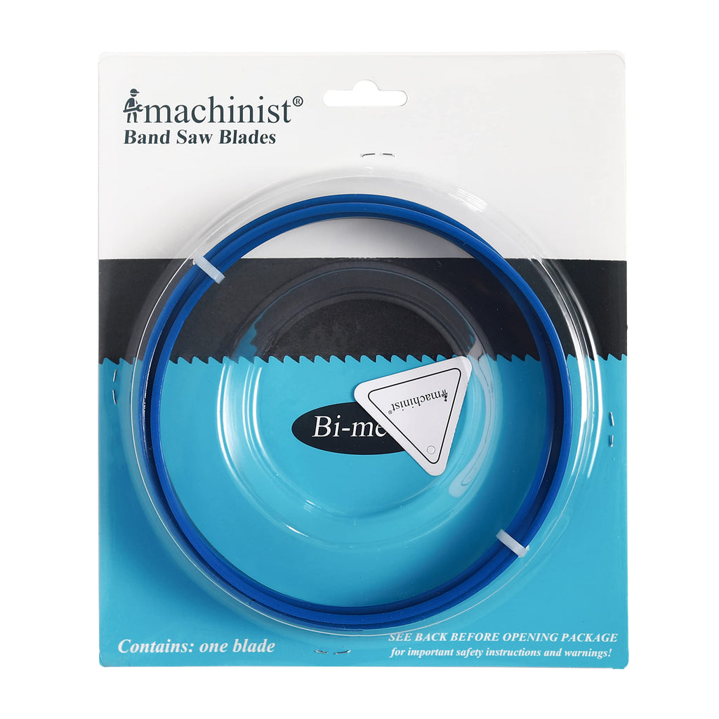 Imachinist S5612131216 Bi-Metal 56-1/2" x 1/2" x 12/16TPI Bandsaw Blades
