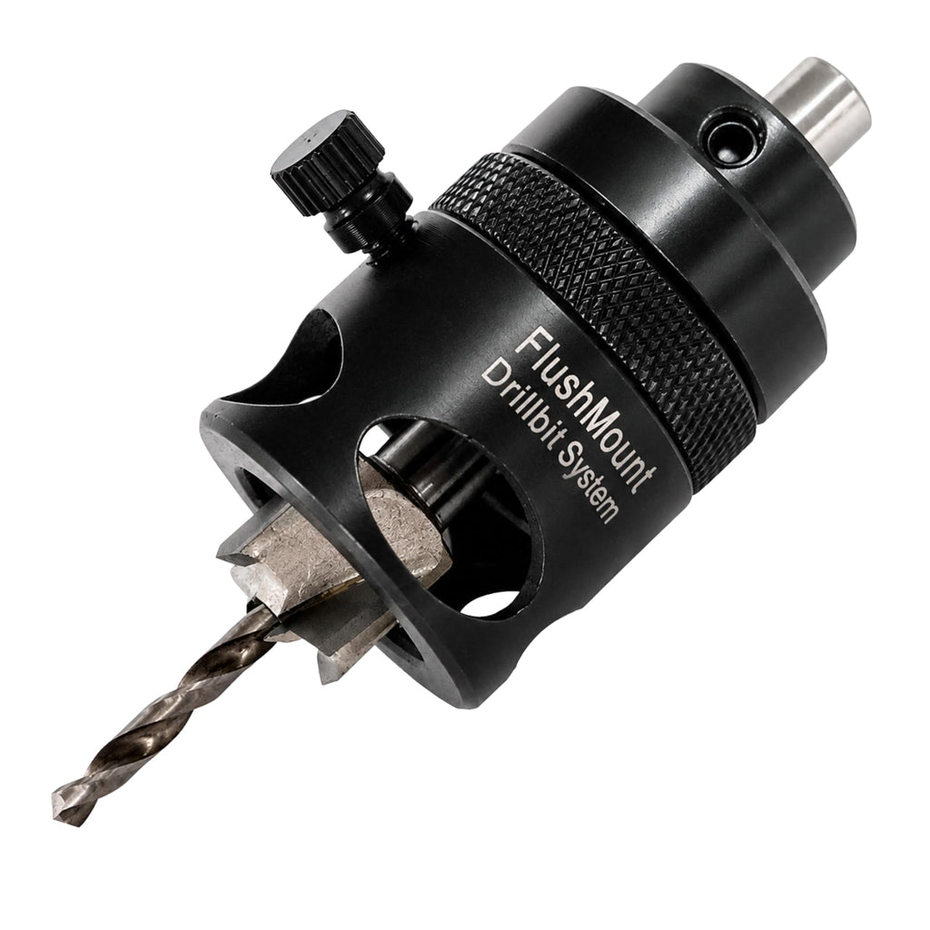 FastCap FlushMount Drill Bit System