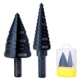 SHARPTOOL M2 HSS Step Drill Bit Kit, 7/8" & 1-3/8", Metal Wood Plastic