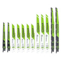 Greenworks 12PC Multi-Purpose Reciprocating Saw Blade Set with Carrying Case, PA53301A1