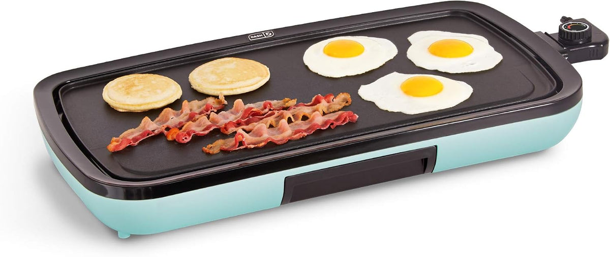 Everyday Nonstick Electric Griddle for Pancakes, Burgers, Quesadillas, Eggs & other on the go Breakfast, Lunch &