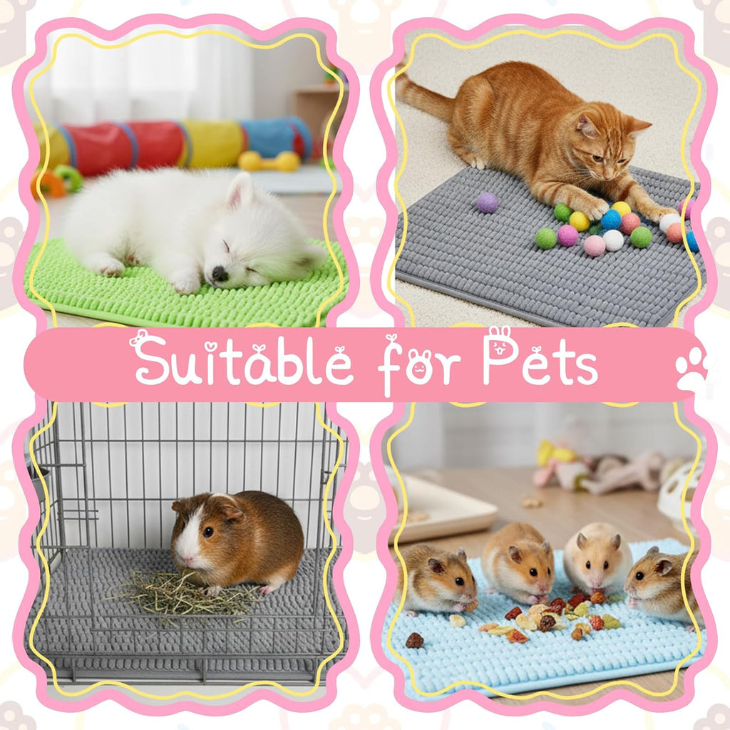 8 Pcs Guinea Pig Cage Liner 16x12 Inch Rabbit Cage Liner Bedding