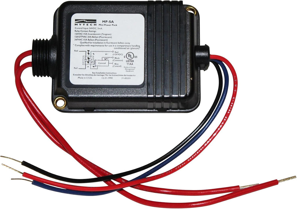 Hubbell Mytech MP-SA 24VDC 120V Occupancy Sensor Mini Power Pack Power Supply Fluorescent Ballast
