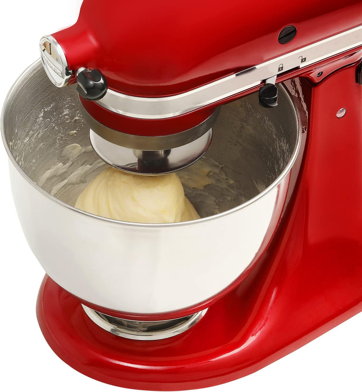 Stainless Steel Dough Hook Attachment for KitchenAid 4.5-5 Quart Tilt-Head Stand Mixer | K45DH Dough Hook Replacement