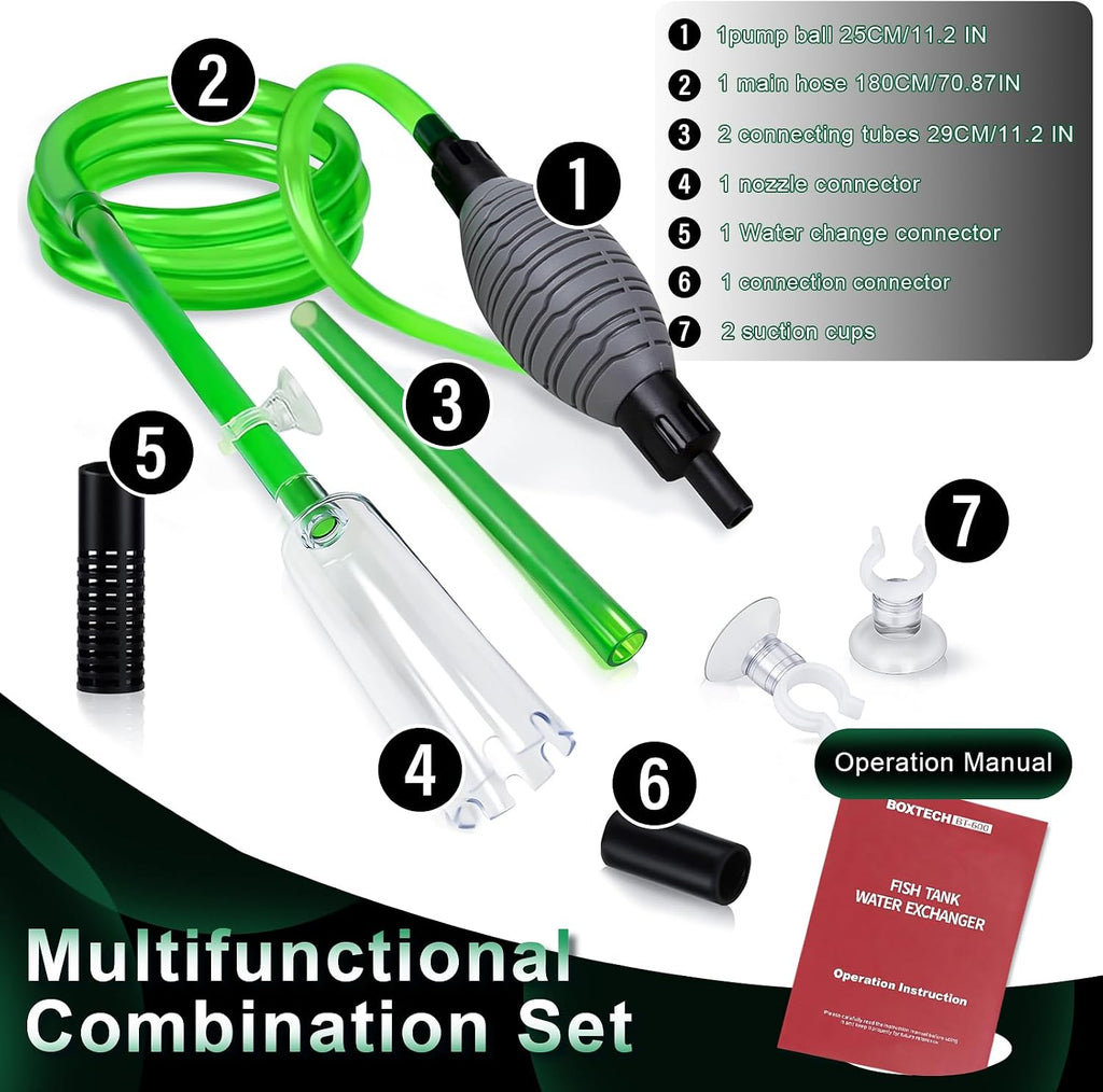 Fish Tank Water Change,Aquarium Gravel Vacuum Siphon